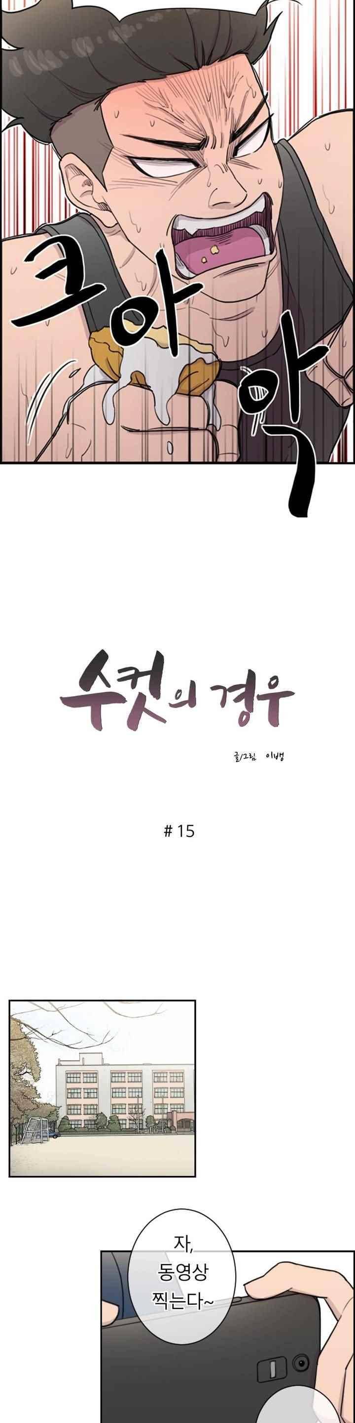 수컷의 경우 15화 2