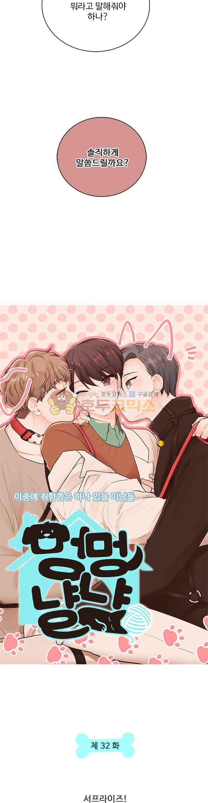 멍멍냥냥 32화 - 서프라이즈! 3