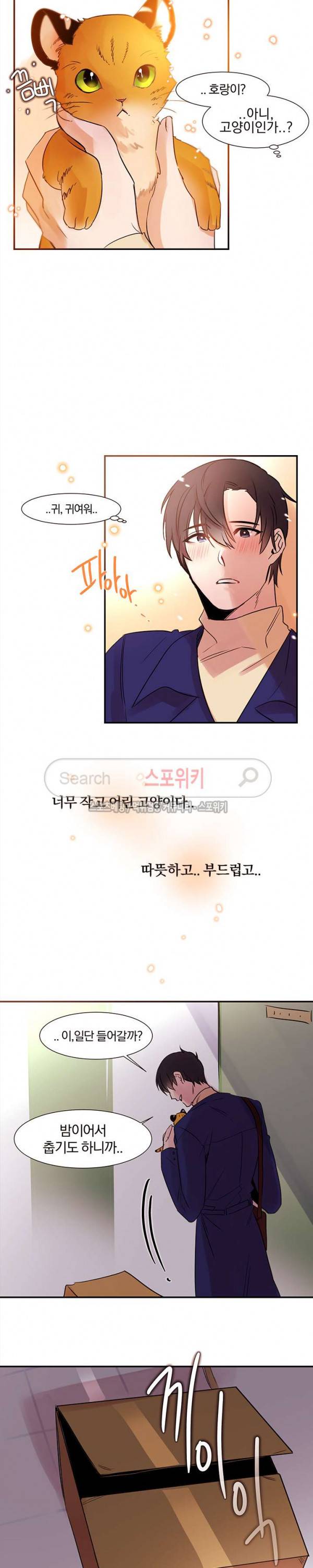 골판지 상자 안 고양이씨 1화 8