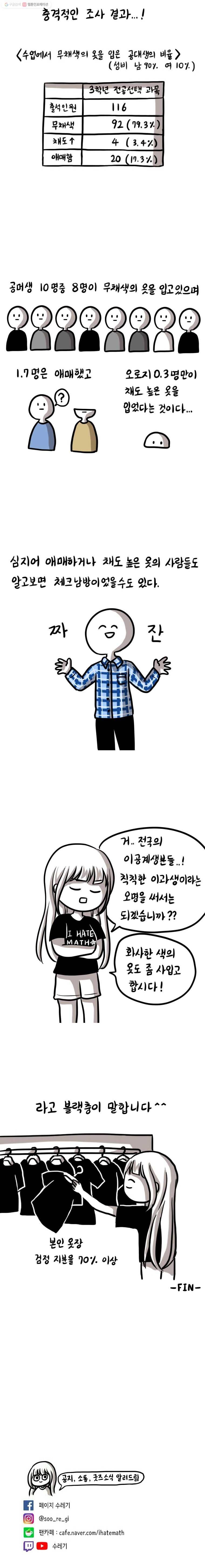 쓰레기 머학생 87화 칙칙한 이과놈들 4