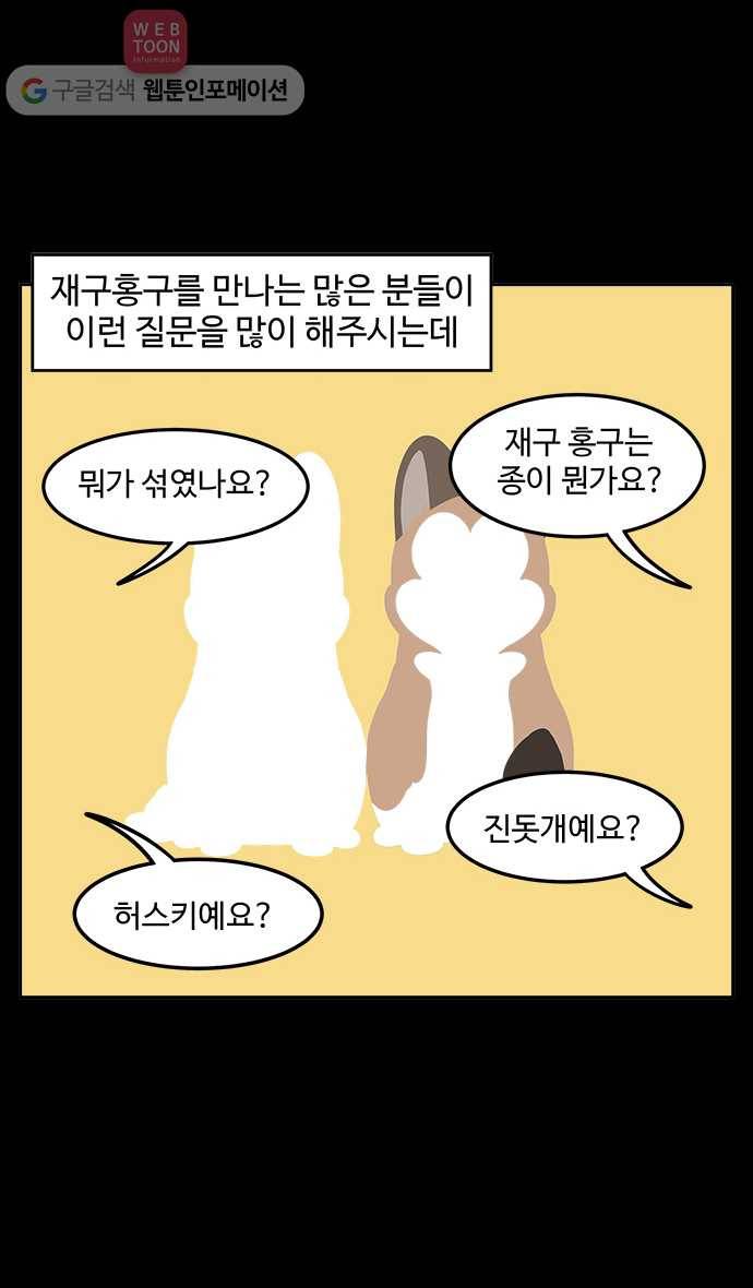 노곤하개 시즌2 29화 재구, 홍구를 만났다 (1) 2