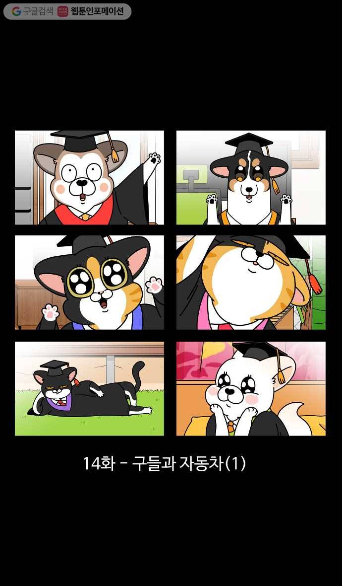 노곤하개 시즌4 14화 구들과 자동차 (1) 1