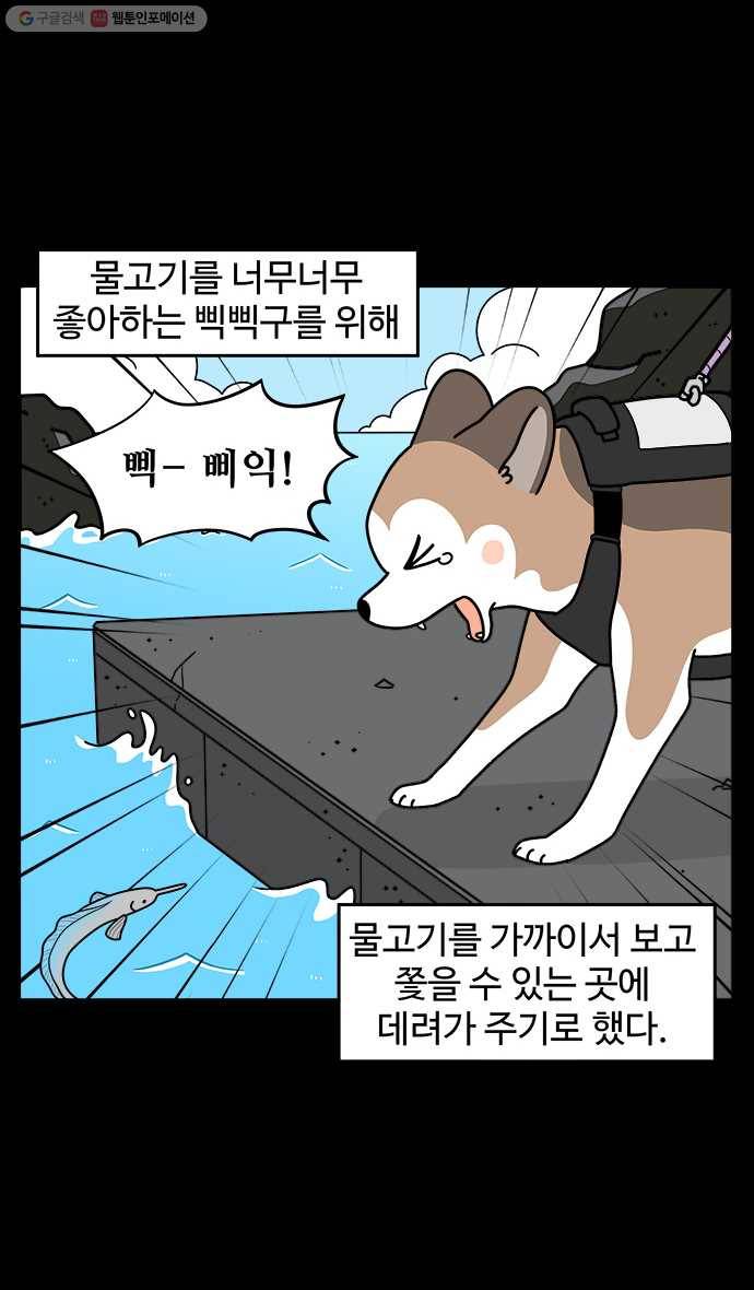 노곤하개 시즌4 27화 삑삑구와 물고기 잡기 2