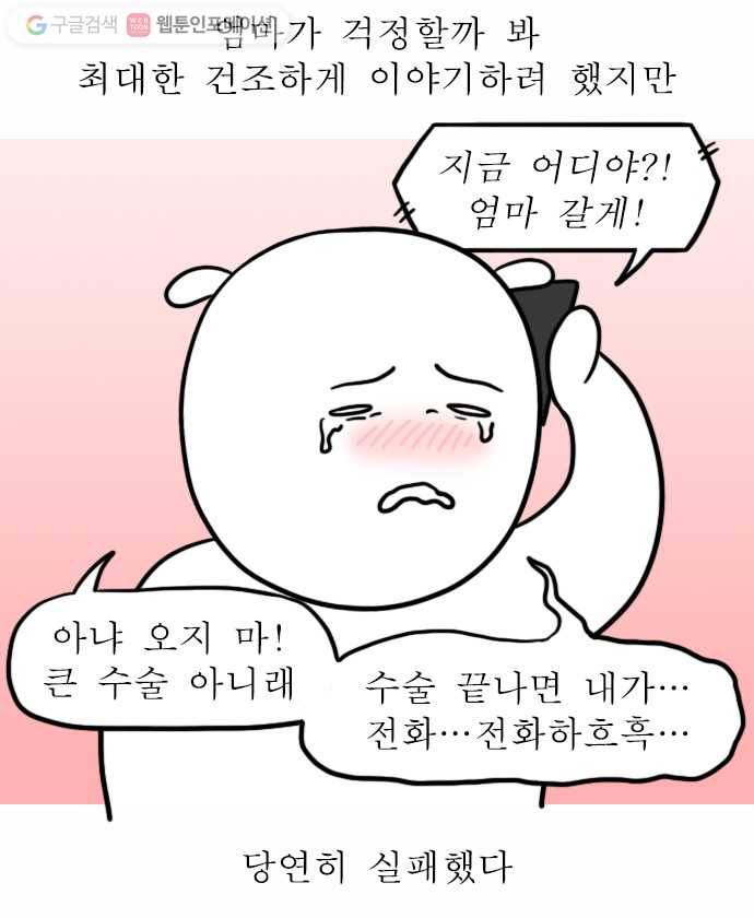 독립일기 48화 응급실 실려가서 수술받은 썰 푼다 (2) 10
