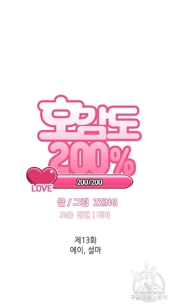 호감도 200 13화 12