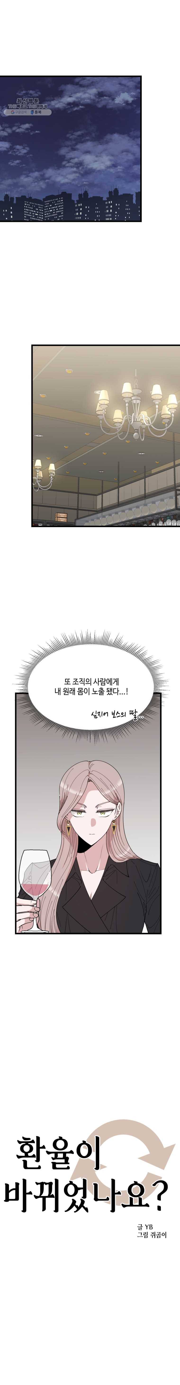 환율이 바뀌었나요? 19화 1