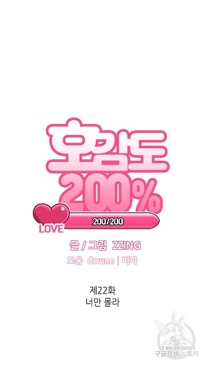 호감도 200 22화 5