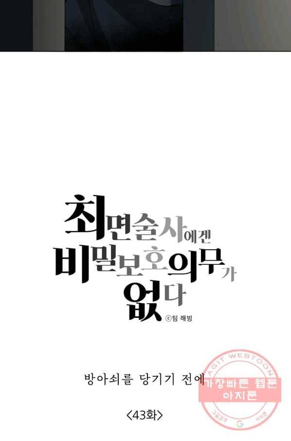 최면술사에겐 비밀보호 의무가 없다 43화 2