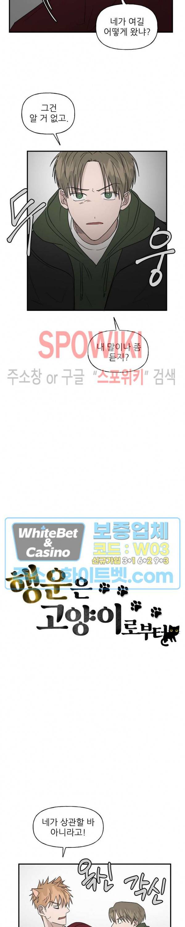 행운은 고양이로부터 20화 2