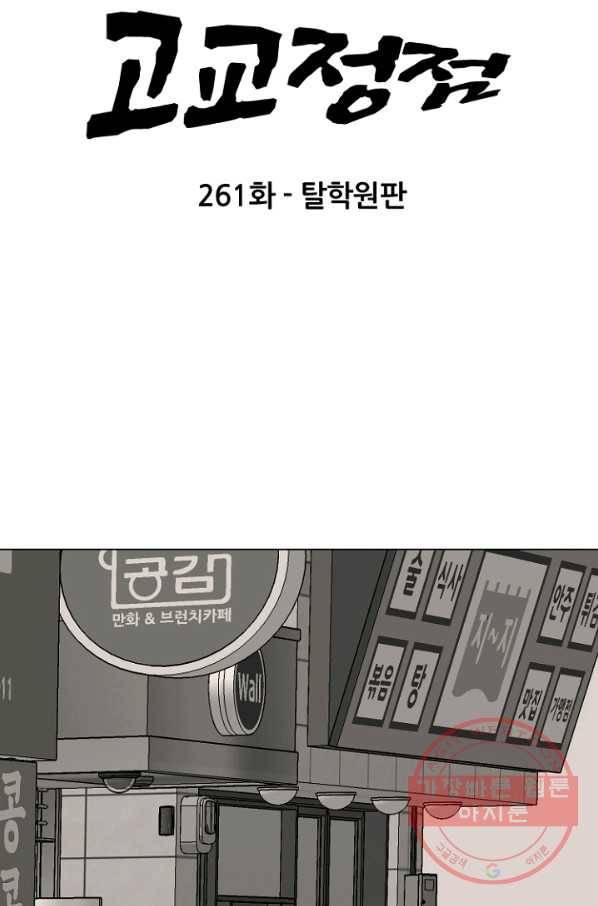 고교정점 261화 탈학원판 7