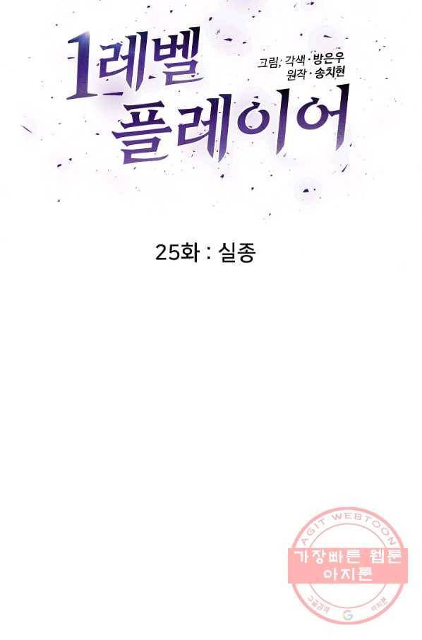 1레벨 플레이어 25화 10