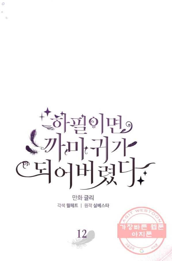 하필이면 까마귀가 되어버렸다 12화 11