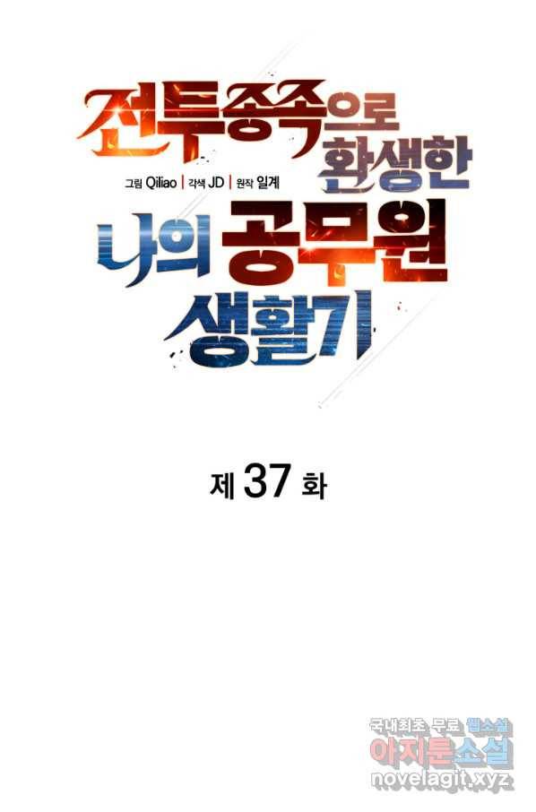 전투종족으로 환생한 나의 공무원 생활기 37화 12