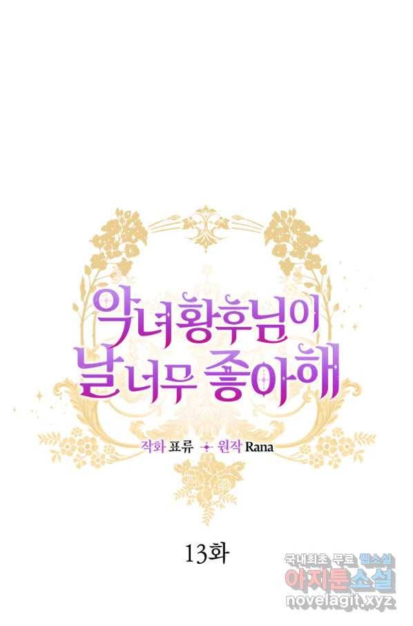악녀 황후님이 날 너무 좋아해 13화 13