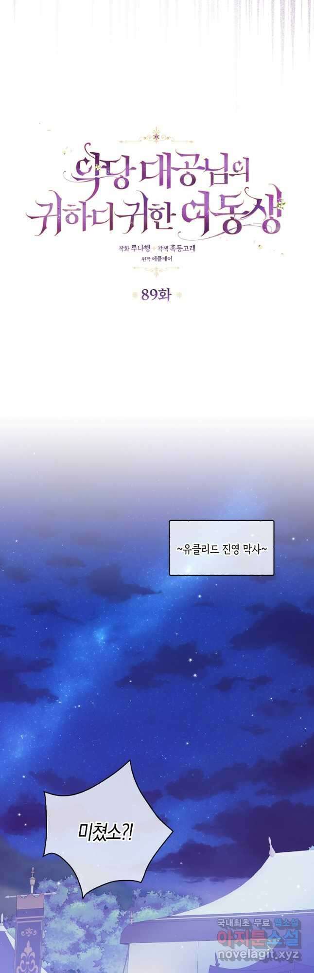 악당 대공님의 귀하디귀한 여동생 89화 4