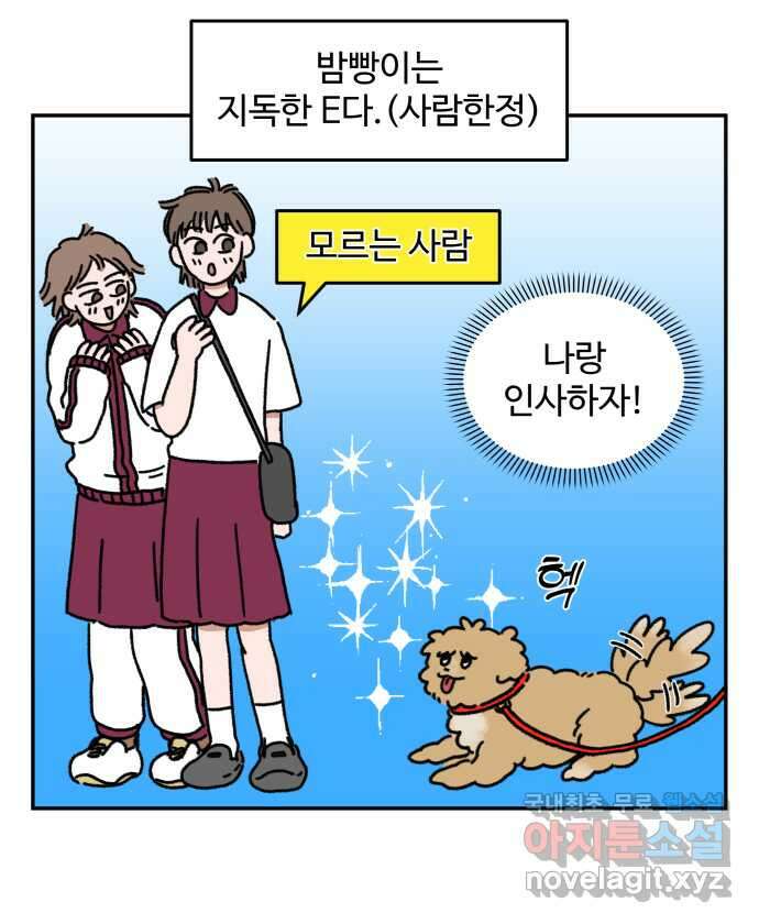 강아지는 멍멍하고 짖지 않아! 4화 - 밤빵이의 친구 2
