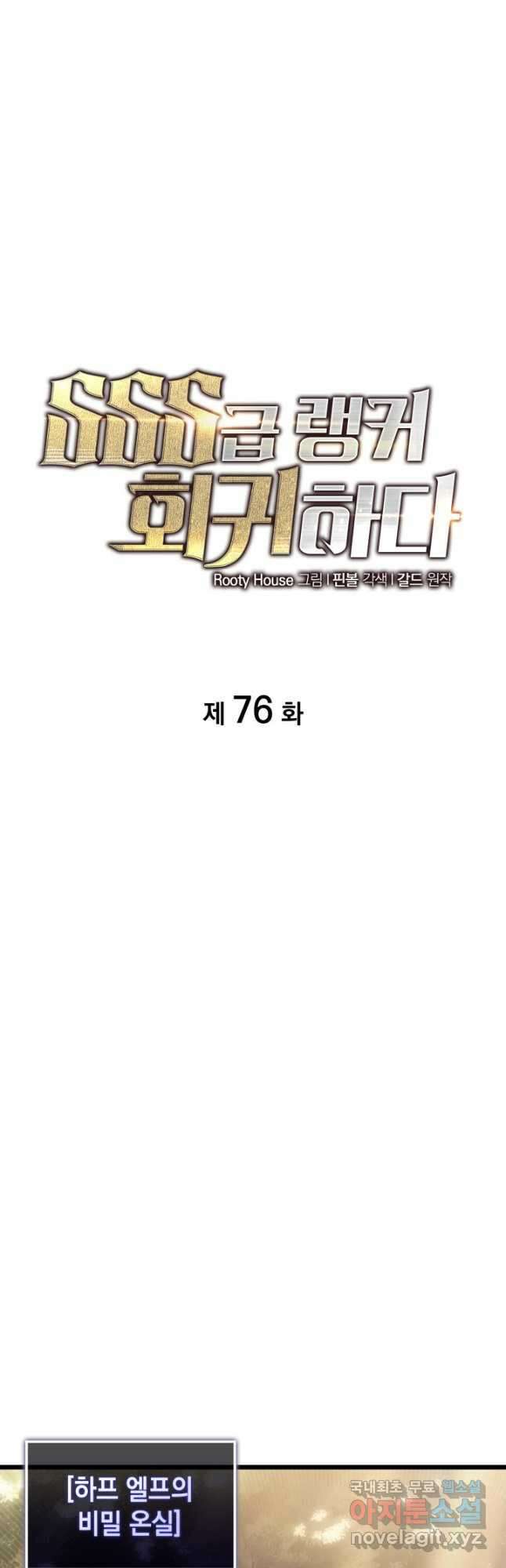 SSS급 랭커 회귀하다 76화 11
