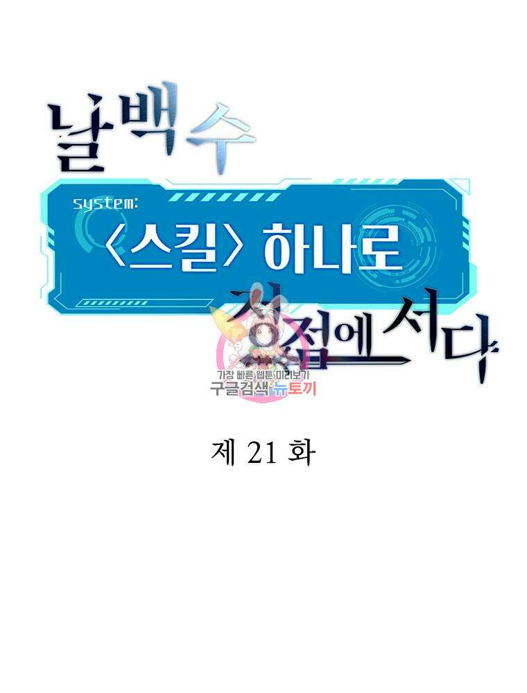날백수, 스킬 하나로 정점에 서다 21화 1