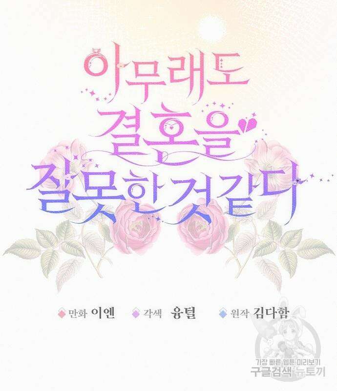 아무래도 결혼을 잘못한 것 같다 18화 32