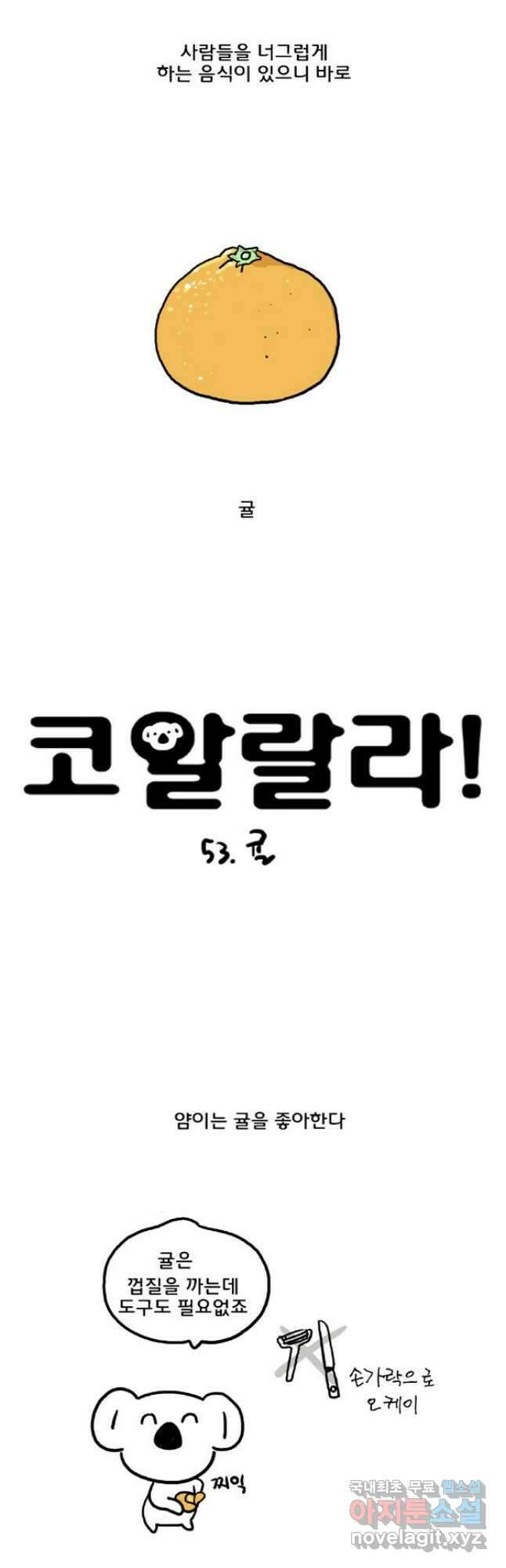 코알랄라 53화 귤 2