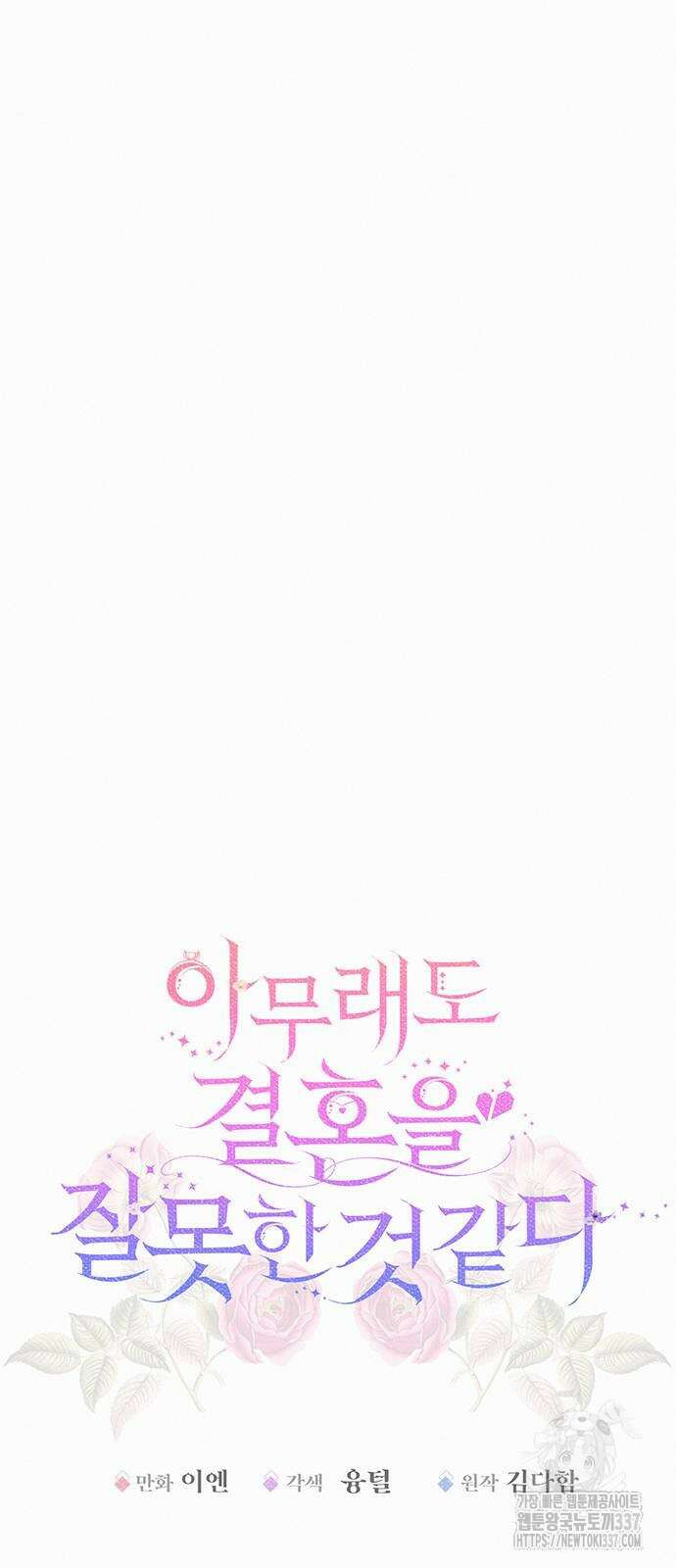아무래도 결혼을 잘못한 것 같다 38화 14