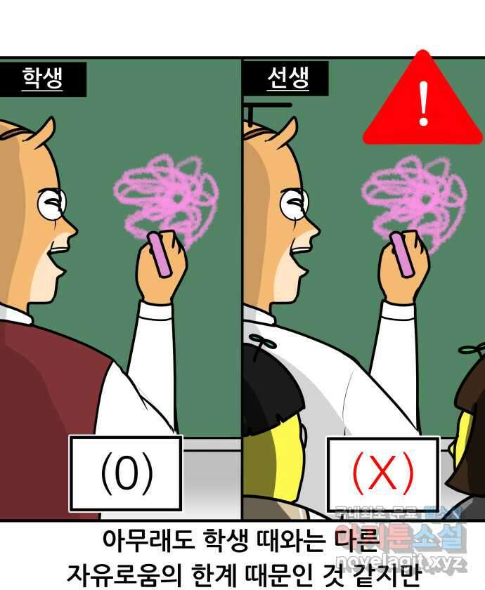 K학원 생존기 24화 - 칠판낙서 6