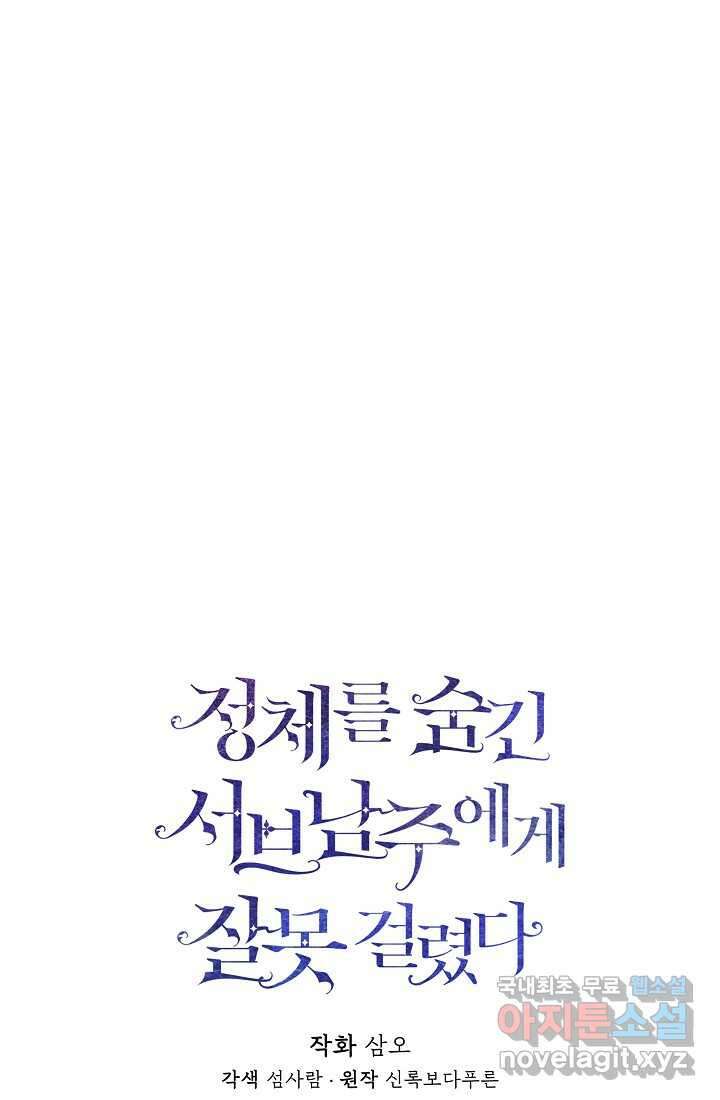 정체를 숨긴 서브남주에게 잘못 걸렸다 73화 11