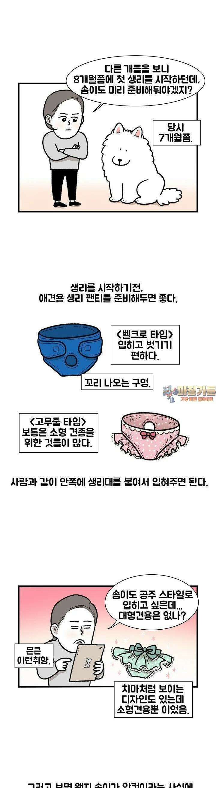 극한견주 43화 생리 1