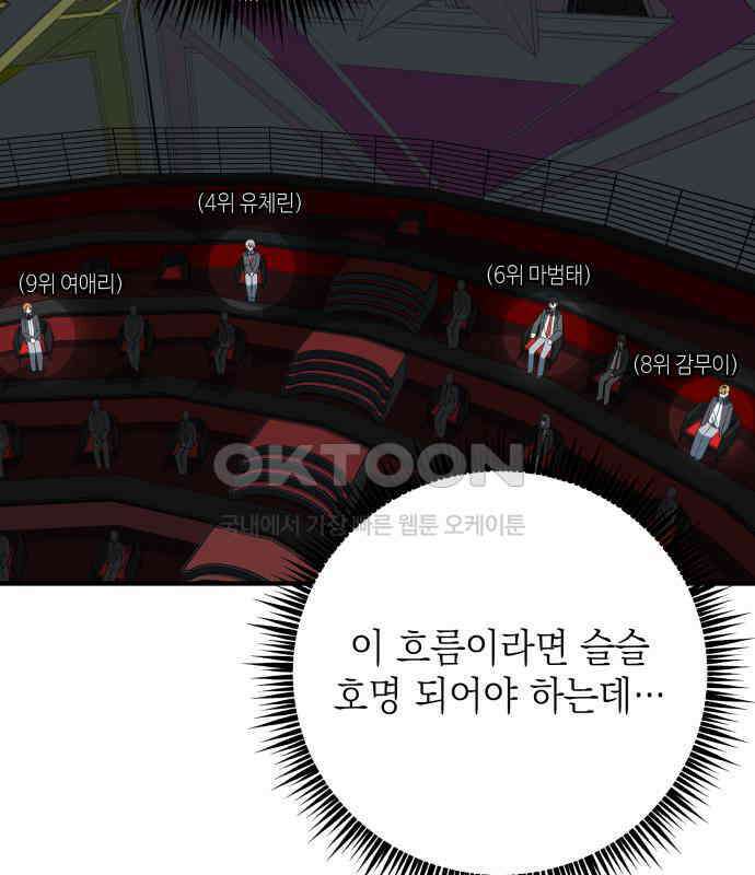 한국에서 히어로 하기 힘들더라 9화 1차 순위발표식 67