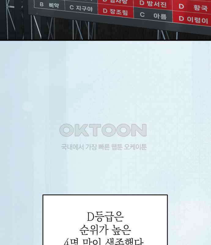 한국에서 히어로 하기 힘들더라 9화 1차 순위발표식 93