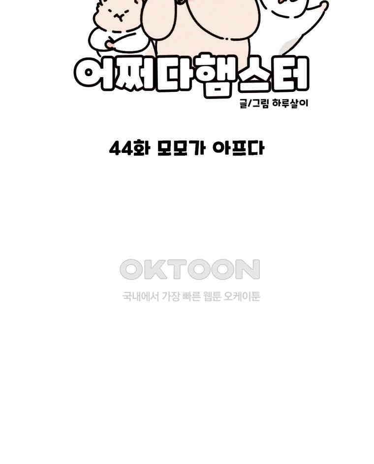 어쩌다 햄스터 44． 모모가 아프다 17