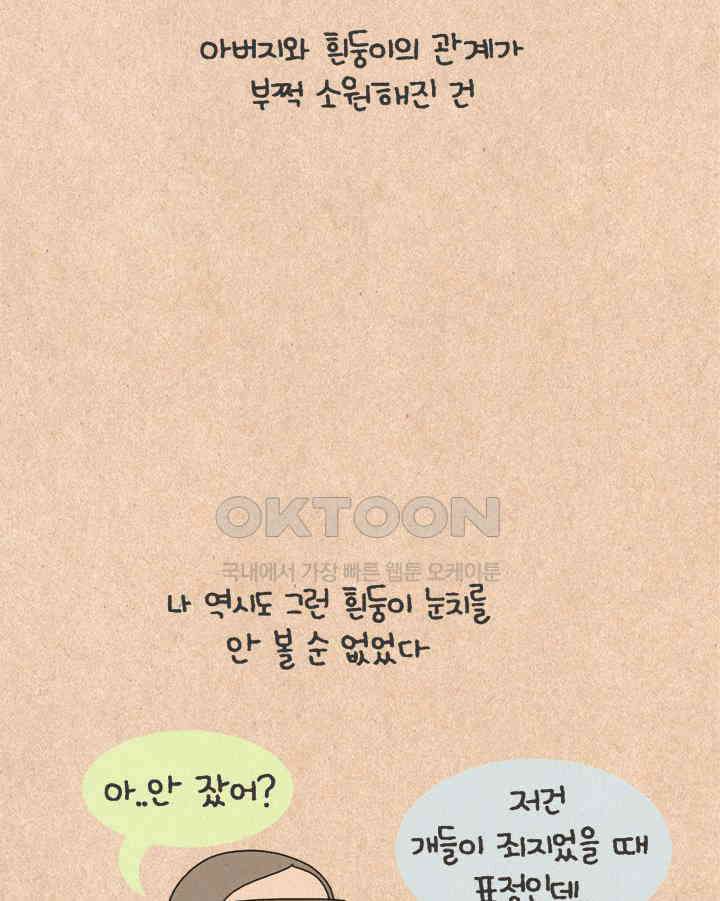 퀴퀴한 일기 ＃428．다정한 고양이와 쌀쌀맞은 개_2 8