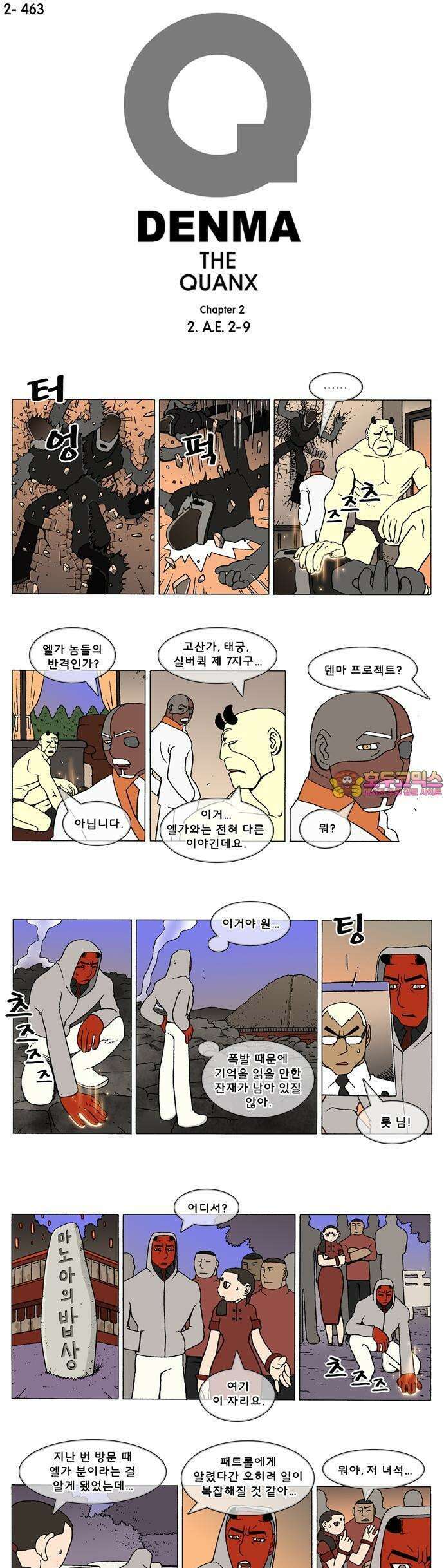 덴마 2-463화 2．A．E．(2-9) 1