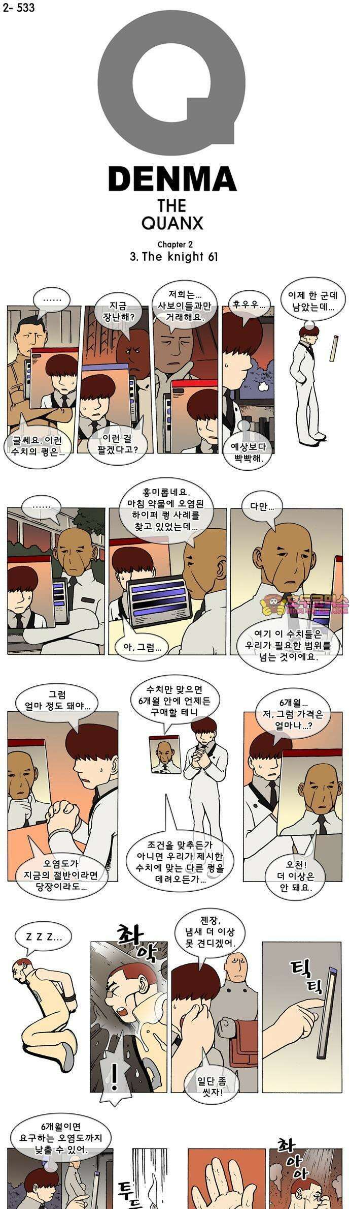 덴마 2-533화 3．The knight(61) 1