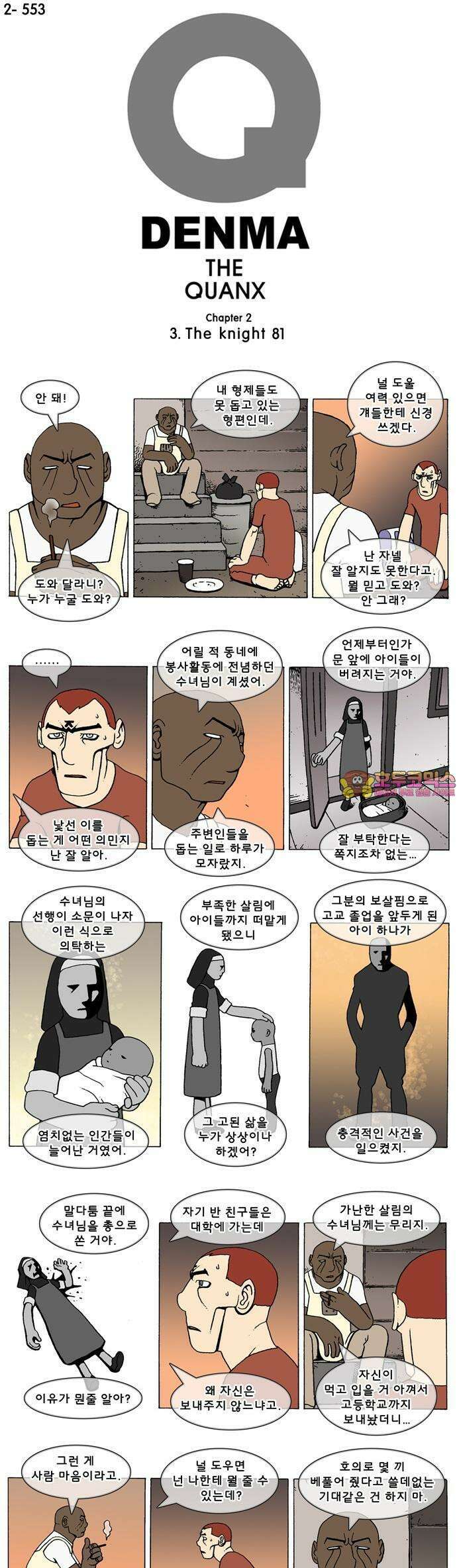 덴마 2-553화 3．The knight(81) 1