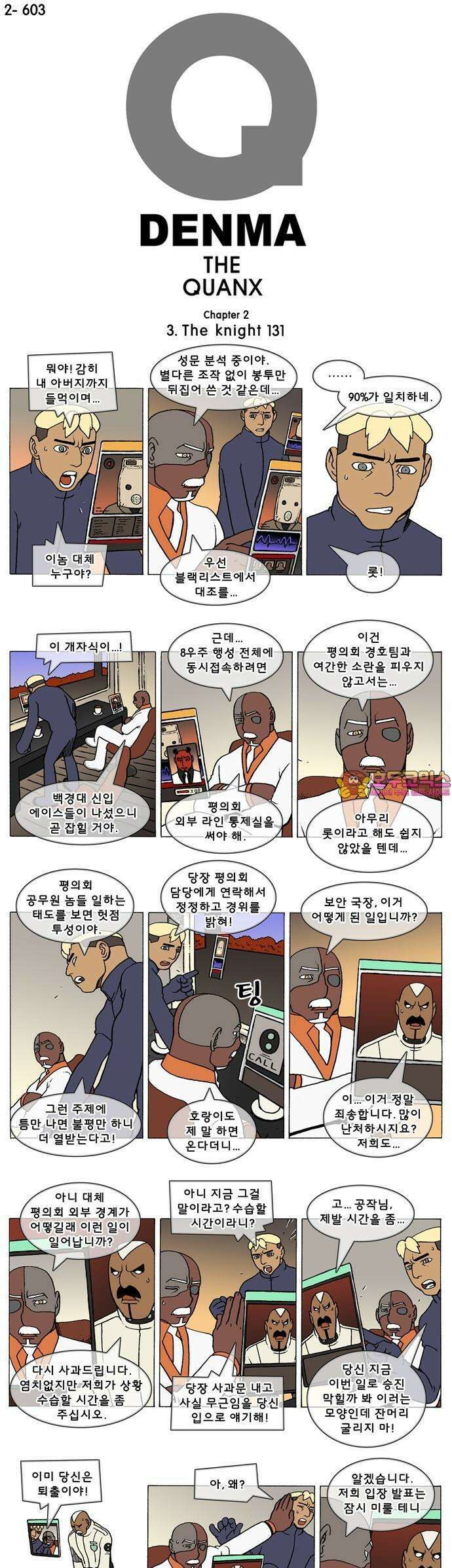덴마 2-603화 3．The knight(131) 1