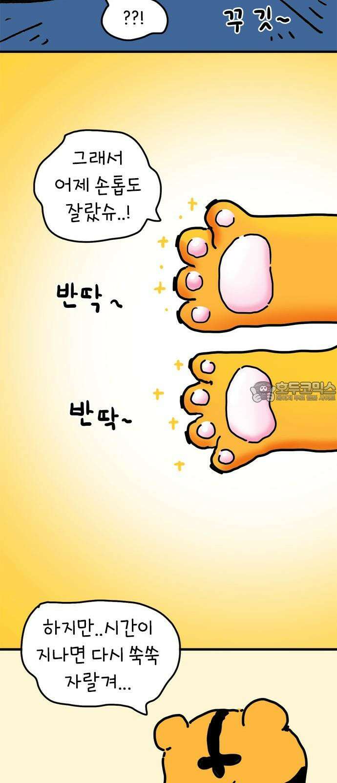 소심한 호랭이 코코 31화 짝꿍 바꾸는 날 (2) 완 21