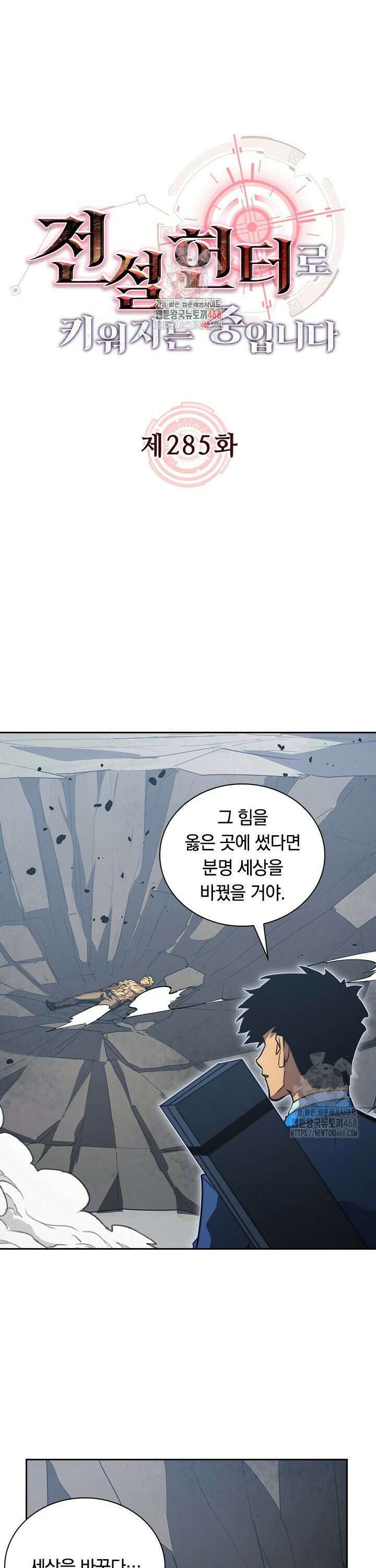 전설 헌터로 키워지는 중입니다 285화 1
