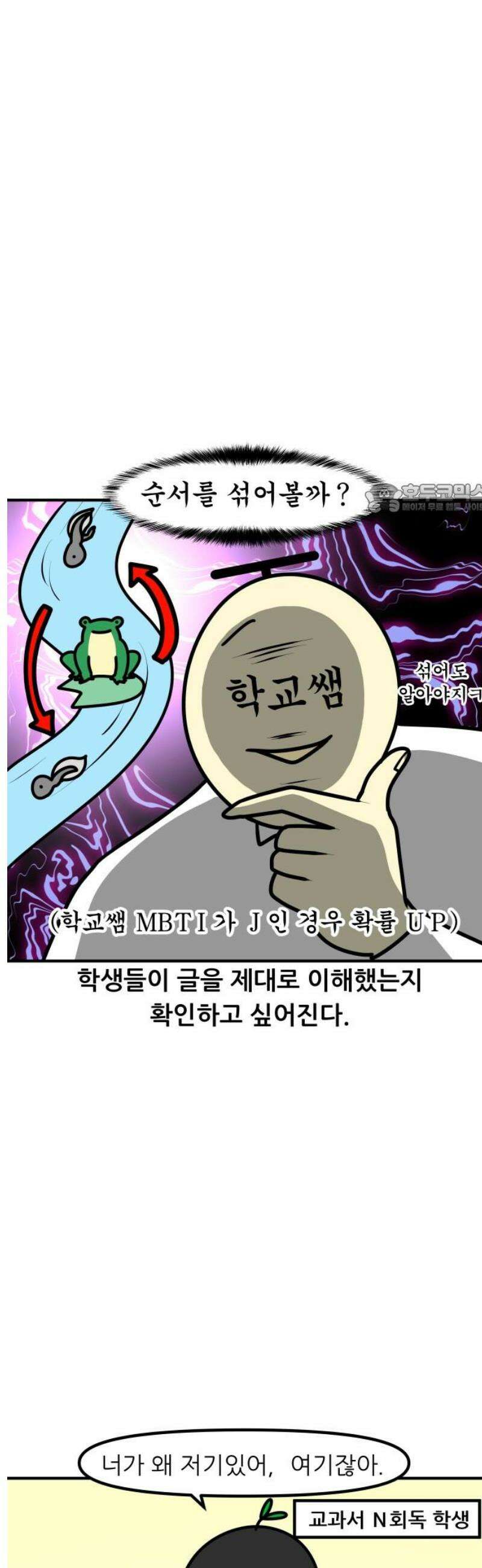 K학원 생존기 113화 - 시험예상 적중문제(2) 4