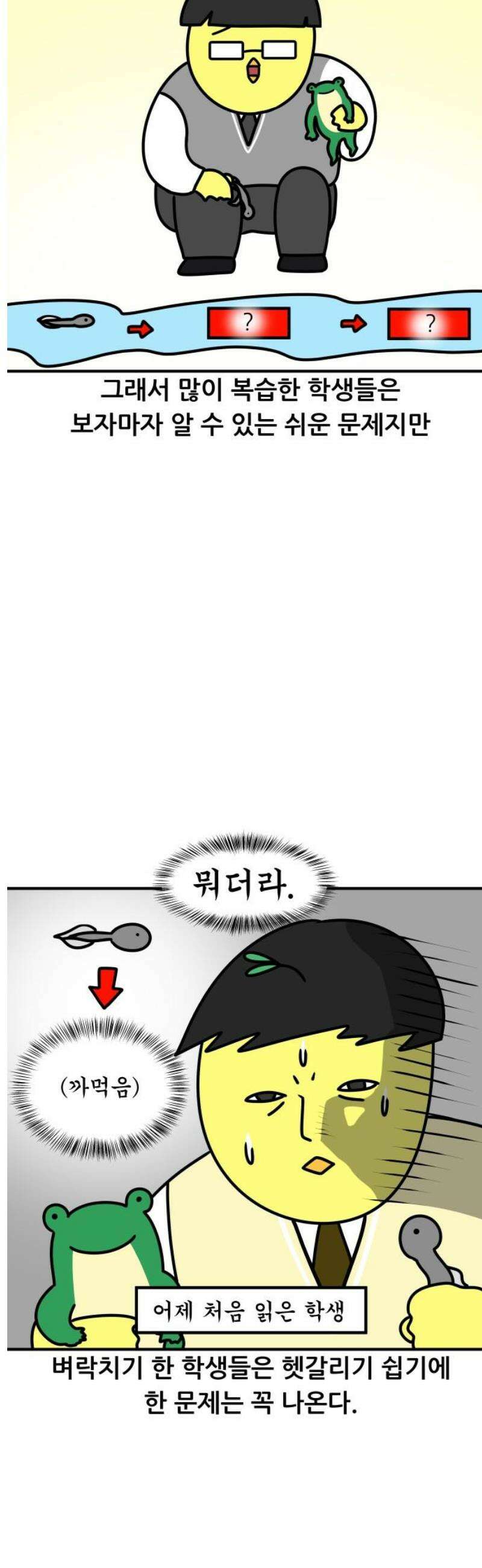 K학원 생존기 113화 - 시험예상 적중문제(2) 5