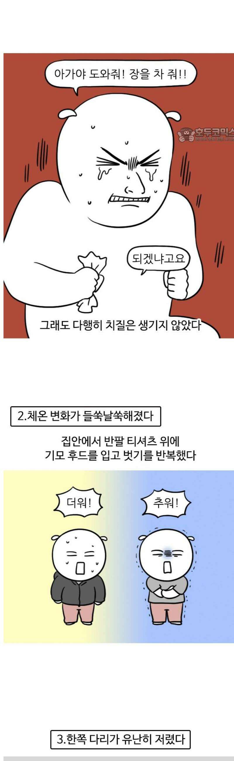 육아일기 51화 다양한 임신 증상들 2