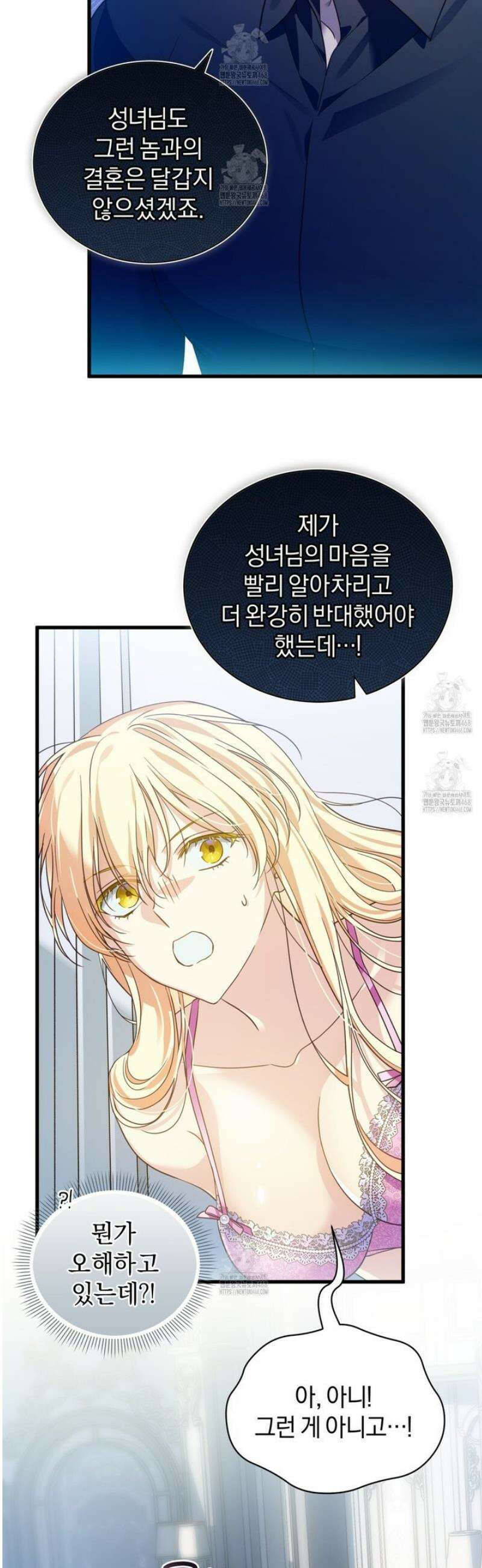 성녀님이 벽에 끼였어요! 1화 47