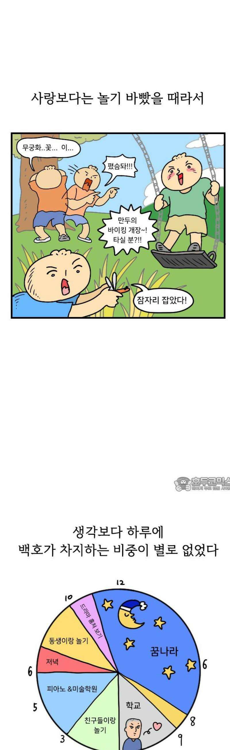 만두 생활기록부 46．짝꿍 번외 15