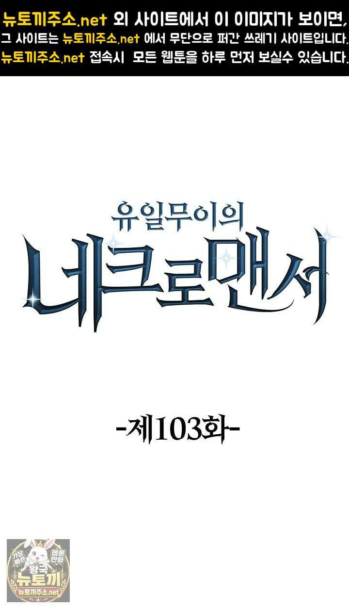 유일무이의 네크로맨서 103화 1