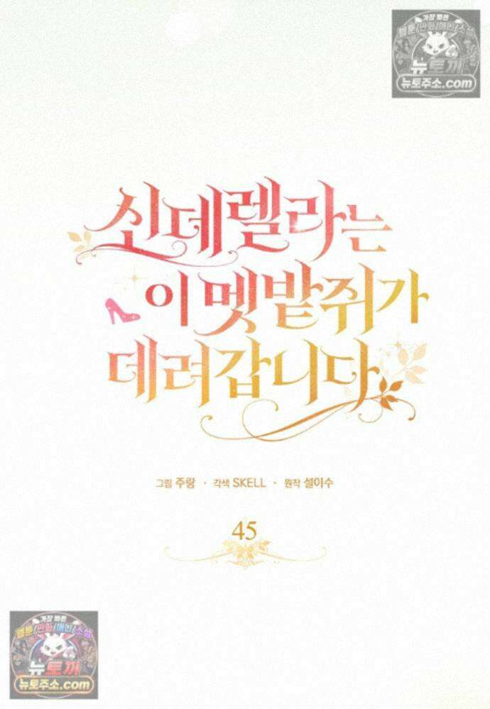 신데렐라는 이 멧밭쥐가 데려갑니다 45화 13